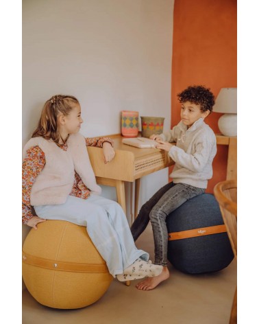 Bloon Kids Ozeanblau - Sitzball für Kinder Bloon Paris Büro vluv Sitzbälle gut für rücken kaufen