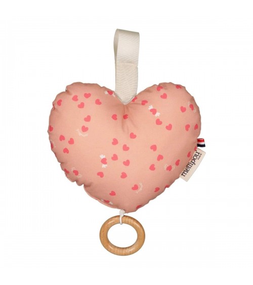 Coeur - Boîte à musique, berceuse pour bébé Stevie Wonder Mellipou idée cadeau original suisse