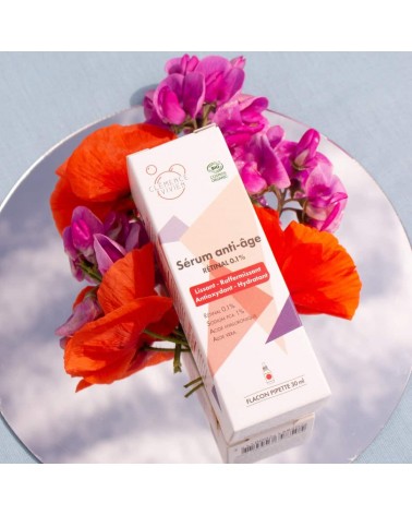 Anti ageing serum with retinal Clémence et Vivien vegan cruelty free cosmetic compagnies