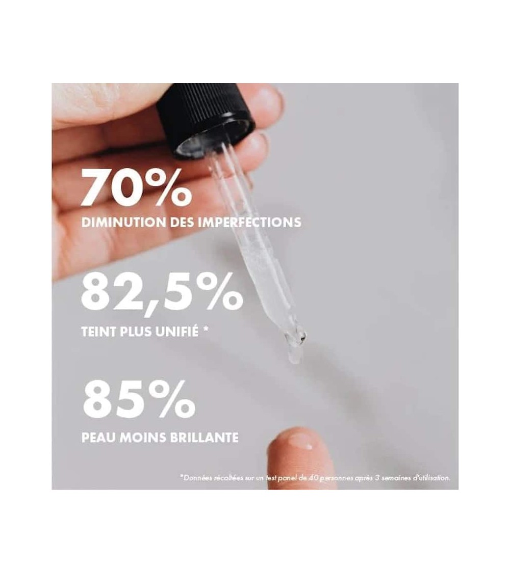 Sérum purifiant anti imperfections Clémence et Vivien cosmetique naturel de qualité vegan