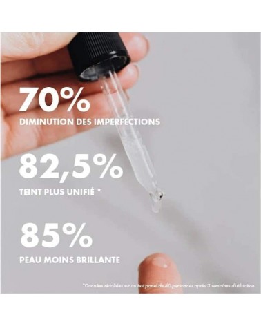 Sérum purifiant anti imperfections Clémence et Vivien cosmetique naturel de qualité vegan