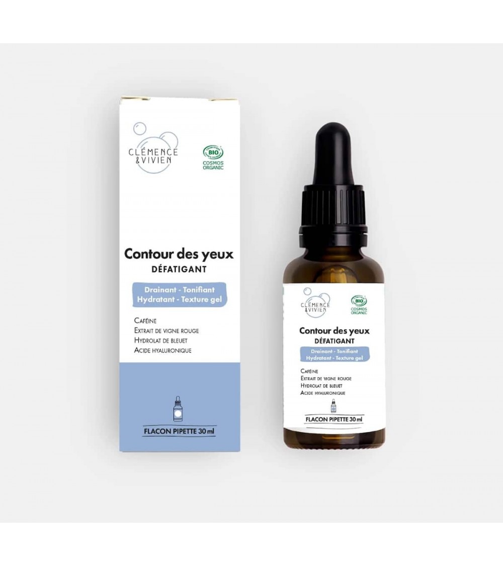 Belebende Augenkontur - Gegen Augenringe Clémence et Vivien naturkosmetik marken vegane kosmetik producte kaufen