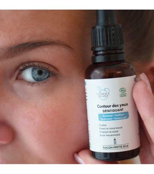 Anti-fatigue eye contour Clémence et Vivien vegan cruelty free cosmetic compagnies