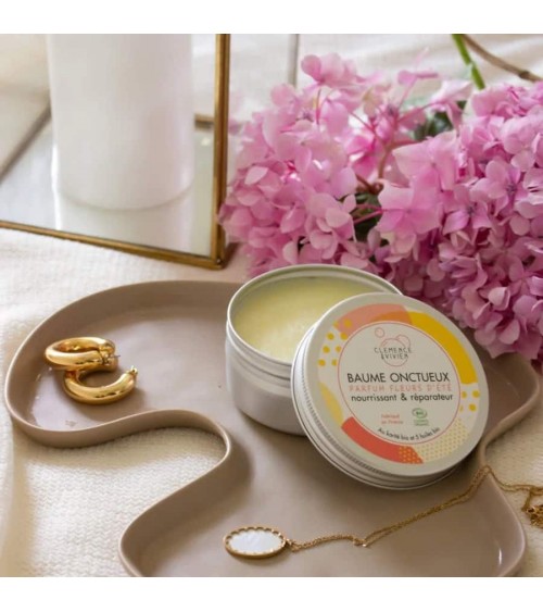 Creamy balm - Summer Flower fragrance Clémence et Vivien vegan cruelty free cosmetic compagnies