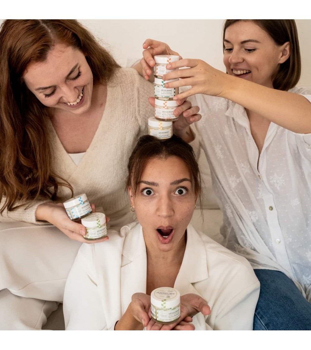Le poudré - Deocreme, natürliches Deodorant Clémence et Vivien naturkosmetik marken vegane kosmetik producte kaufen