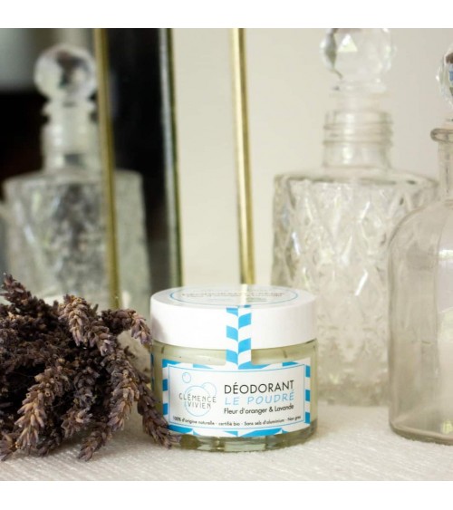 Le poudré - Deodorante naturale in crema Clémence et Vivien cosmetici naturali cosmeci svizzeri