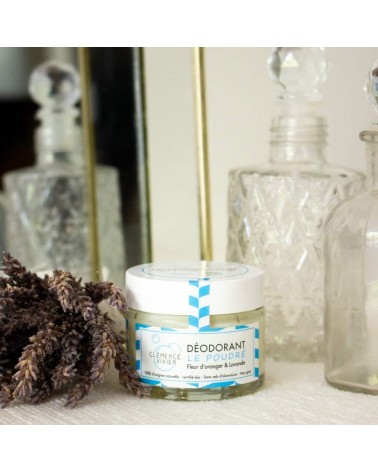 Le poudré - All natural deodorant Clémence et Vivien vegan cruelty free cosmetic compagnies