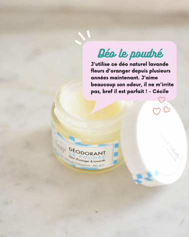 Le poudré - Deodorante naturale in crema Clémence et Vivien cosmetici naturali cosmeci svizzeri