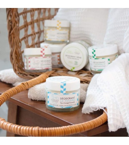 Le poudré - All natural deodorant Clémence et Vivien vegan cruelty free cosmetic compagnies