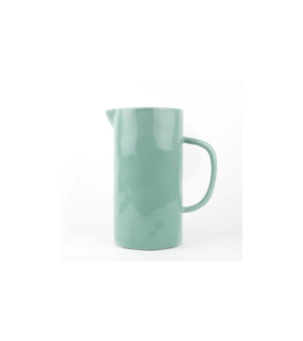 Ceramic Jug - Mint Quail's Egg carafe jug glass design