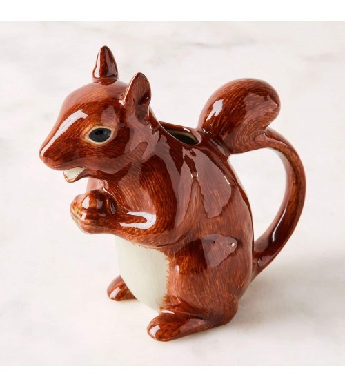 Kleiner Krug - Eichhörnchen Quail Ceramics wasserkaraffe glas krüg glaskaraffen design