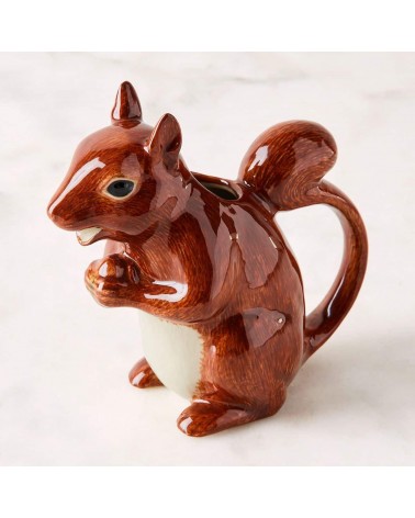 Kleiner Krug - Eichhörnchen Quail Ceramics wasserkaraffe glas krüg glaskaraffen design