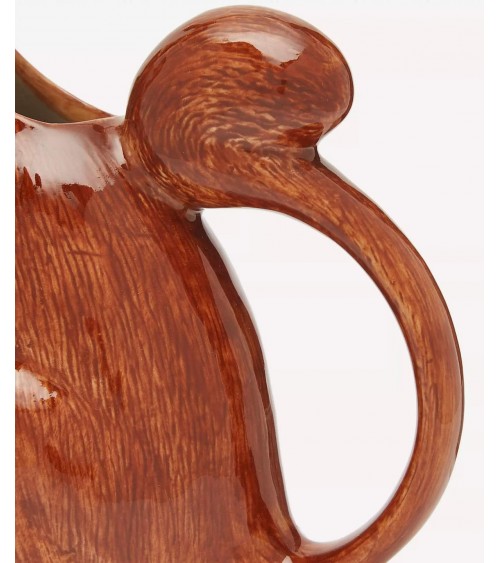 Jug - Squirrel Quail Ceramics carafe jug glass design