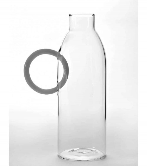Karaffe aus Glas - Rundgriff Serax wasserkaraffe glas krüg glaskaraffen design