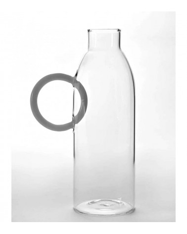 Karaffe aus Glas - Rundgriff Serax wasserkaraffe glas krüg glaskaraffen design