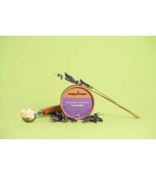 Lavande - Déodorant naturel, déo en crème HappySoaps cosmetique naturel de qualité vegan