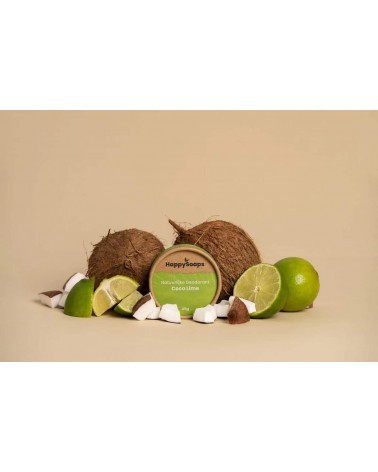 Kokosnuss und Limette - Deocreme, natürliches Deodorant HappySoaps naturkosmetik marken vegane kosmetik producte kaufen