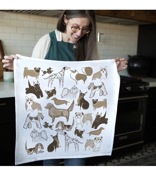 Tea Towel - Cat Gingiber best kitchen hand towels fall funny cute