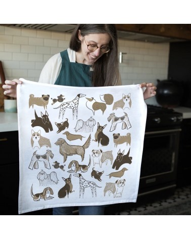 Tea Towel - Cat Gingiber best kitchen hand towels fall funny cute