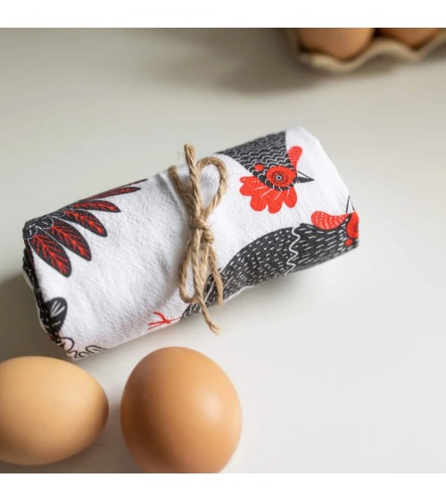 Tea Towel - Chickens Gingiber best kitchen hand towels fall funny cute