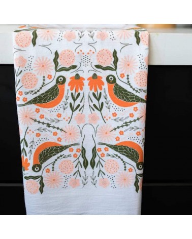 Tea Towel - Robin Gingiber best kitchen hand towels fall funny cute