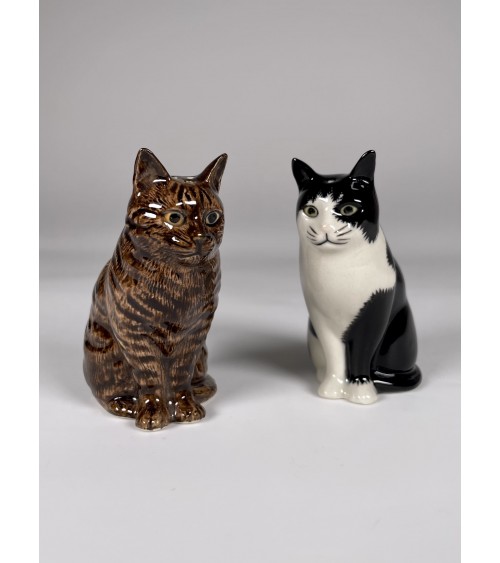 Barney & Clementine - Salière et Poivrier Chat Quail Ceramics design sel saliere poivrier salier poivrière