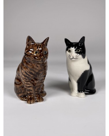 Barney & Clementine - Porta sale e pepe Gatto Quail Ceramics design da tavola saliera e pepiera