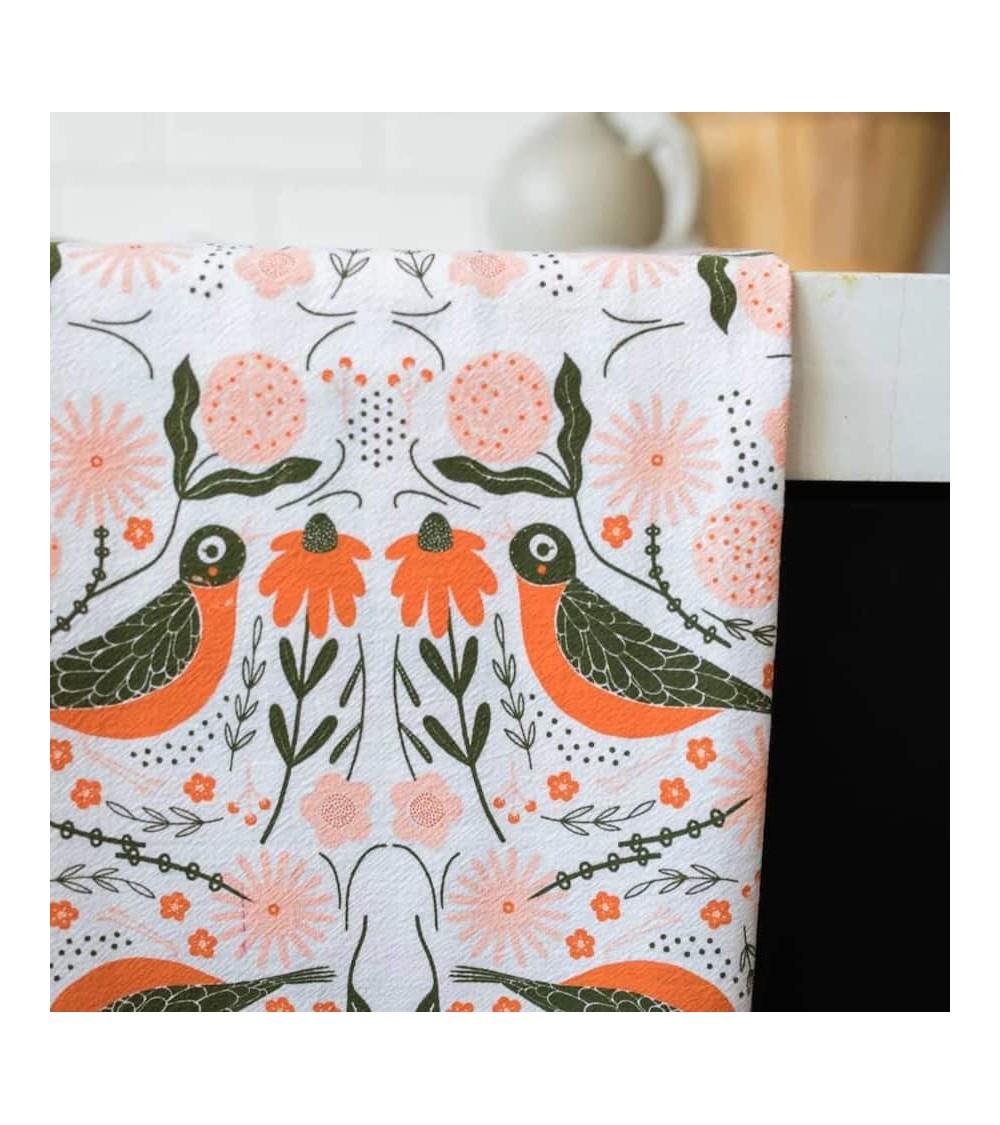 Tea Towel - Robin Gingiber best kitchen hand towels fall funny cute