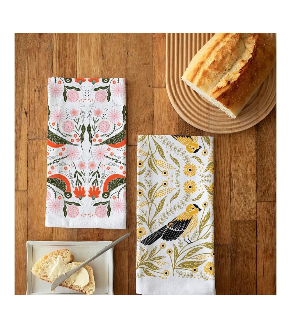 Tea Towel - Robin Gingiber best kitchen hand towels fall funny cute