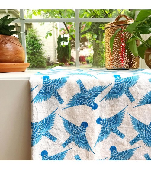 Tea Towel - Bluebird Gingiber best kitchen hand towels fall funny cute