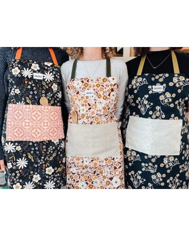 Kitchen Apron - Floral Bouquet Gingiber kitchen cooking women funny cute bbq aprons for men