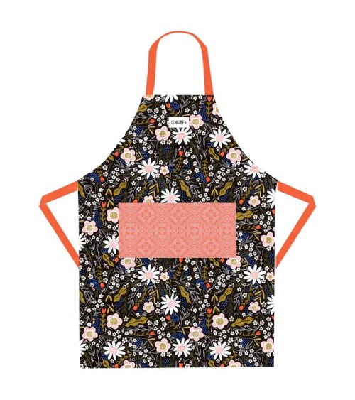 Grembiule da cucina - Floral Bouquet Gingiber grembiule particolari eleganti divertenti