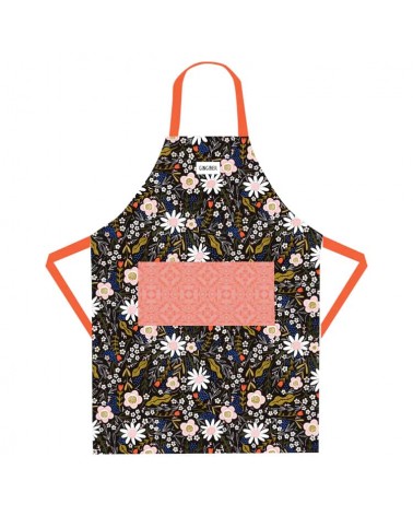 Tablier de cuisine - Floral Bouquet Gingiber personnalisé femme chic homme original cuisinier patissier barbecue