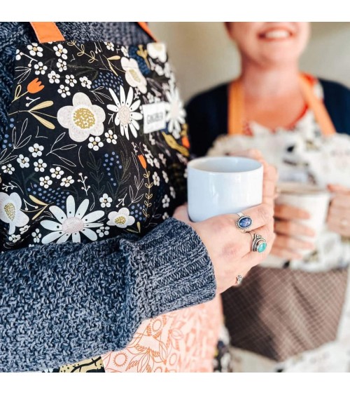 Kitchen Apron - Floral Bouquet Gingiber kitchen cooking women funny cute bbq aprons for men
