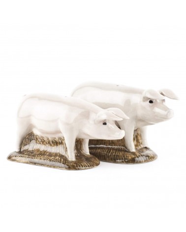 Cochons - Salière et poivrière original Quail Ceramics design sel saliere poivrier salier poivrière