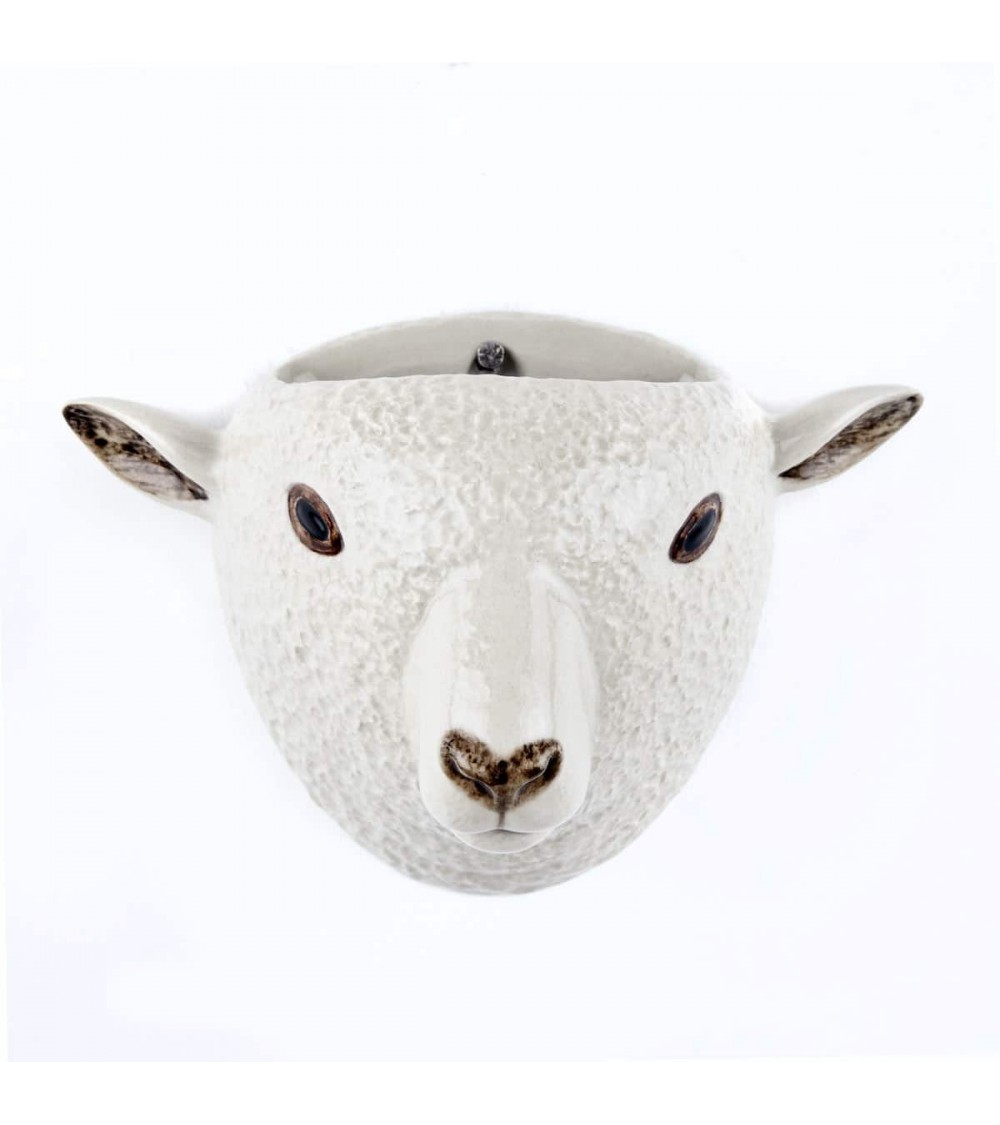 Southdown Sheep - Small ceramic Wall Vase Quail Ceramics table flower living room vase kitatori switzerland