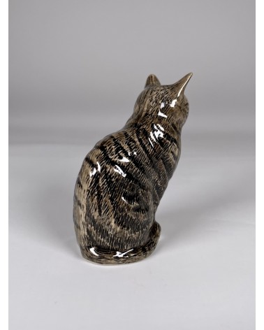 Millie & Julius - Salt and pepper shaker Cat Quail Ceramics pots set shaker cute unique cool