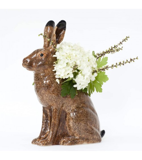 Lepre - Grande vaso per fiori Quail Ceramics vasi eleganti per interni per fiori decorativi design kitatori svizzera