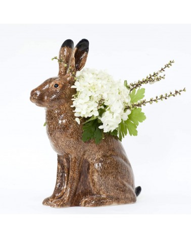 Hare - Large ceramic Flower Vase Quail Ceramics table flower living room vase kitatori switzerland