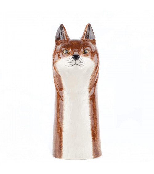 Fox - Large ceramic Flower Vase Quail Ceramics table flower living room vase kitatori switzerland