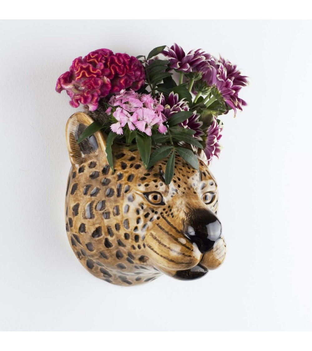 Leopard - ceramic Wall Vase Quail Ceramics table flower living room vase kitatori switzerland