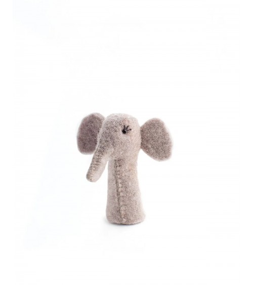 Elefant - Fingerpuppe aus Filz Sew Heart Felt Tier hand puppe aus filz kaufen