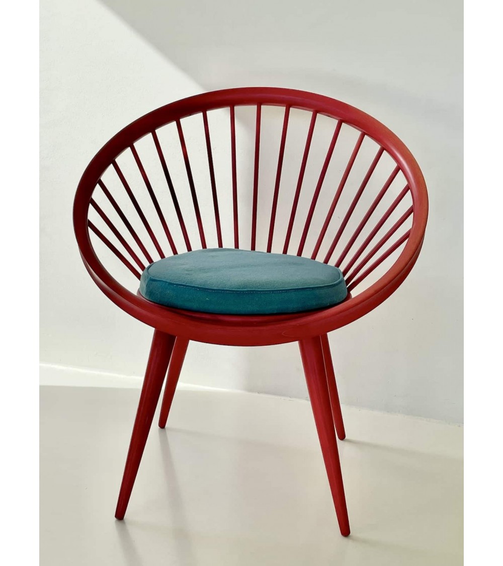 Circle Chair de Yngve Ekström - Fauteuil design Vintage kitatori meuble vintage shop online boutique suisse