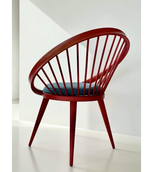 Circle Chair di Yngve Ekström - Poltrona design Vintage kitatori mobili Oggetto di design vintage svizzera