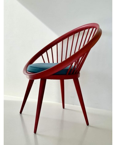 Circle Chair de Yngve Ekström - Fauteuil design Vintage kitatori meuble vintage shop online boutique suisse