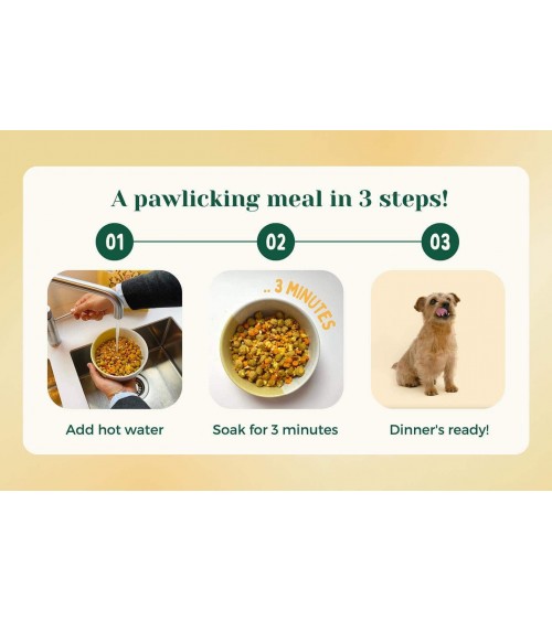 Booster aux betteraves - Croquettes pour chien hypoallergéniques PAWR nourriture nourrir un chien suisse vegan végétariennes