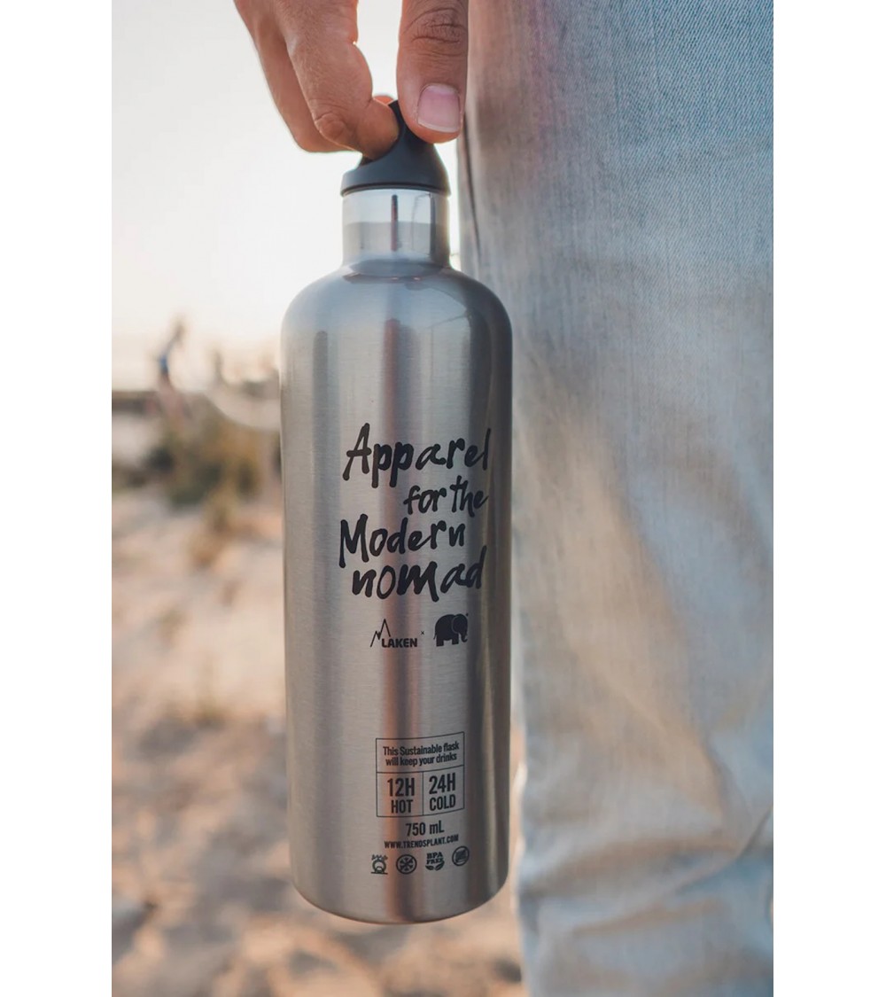 Laken x Trendsplant - Gourde, bouteille Isotherme 750ml Trendsplant gourde sport metal d eau aluminium thé design