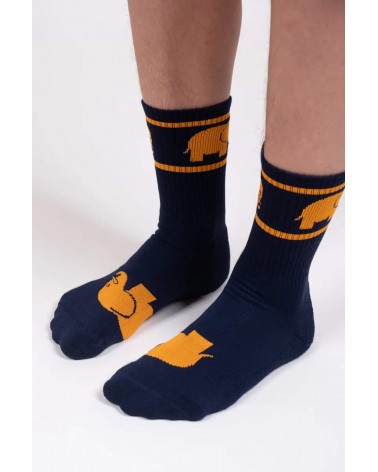 Calze sportive di bambù - Blu navy Trendsplant calze da uomo per donna divertenti simpatici particolari