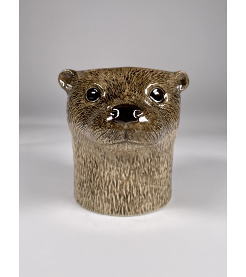 Lontra - Portapenne e Vasi per piante Quail Ceramics da scrivania eleganti design originali bambina particolari