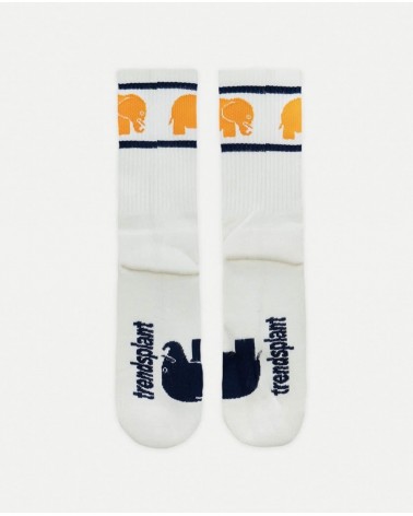 White bamboo sports socks Trendsplant funny crazy cute cool best pop socks for women men